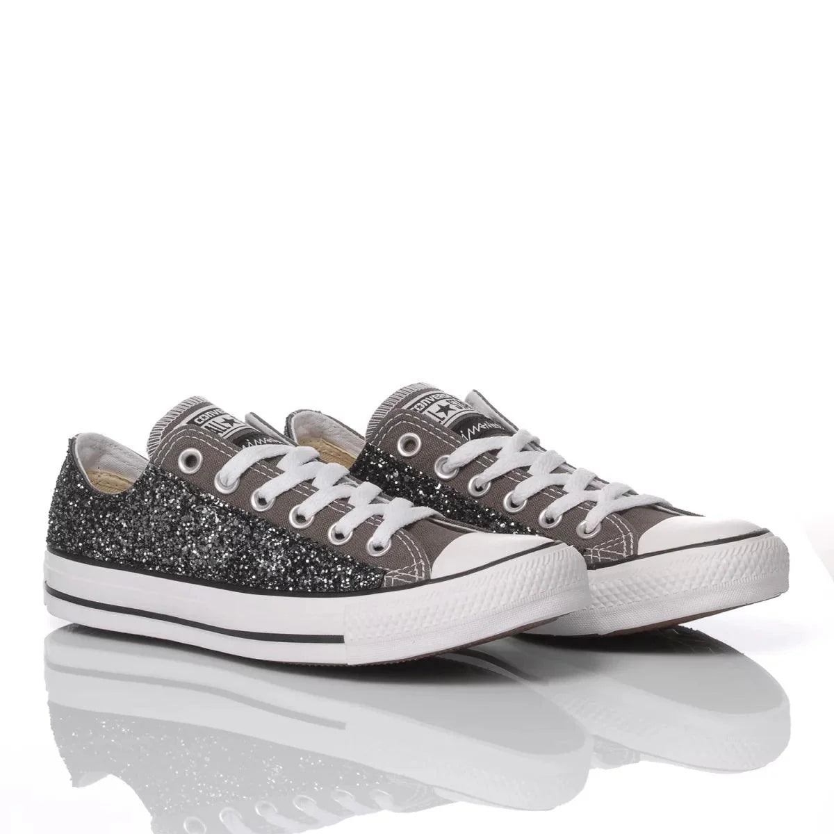 Converse Ox Total Grey - Barrile donna