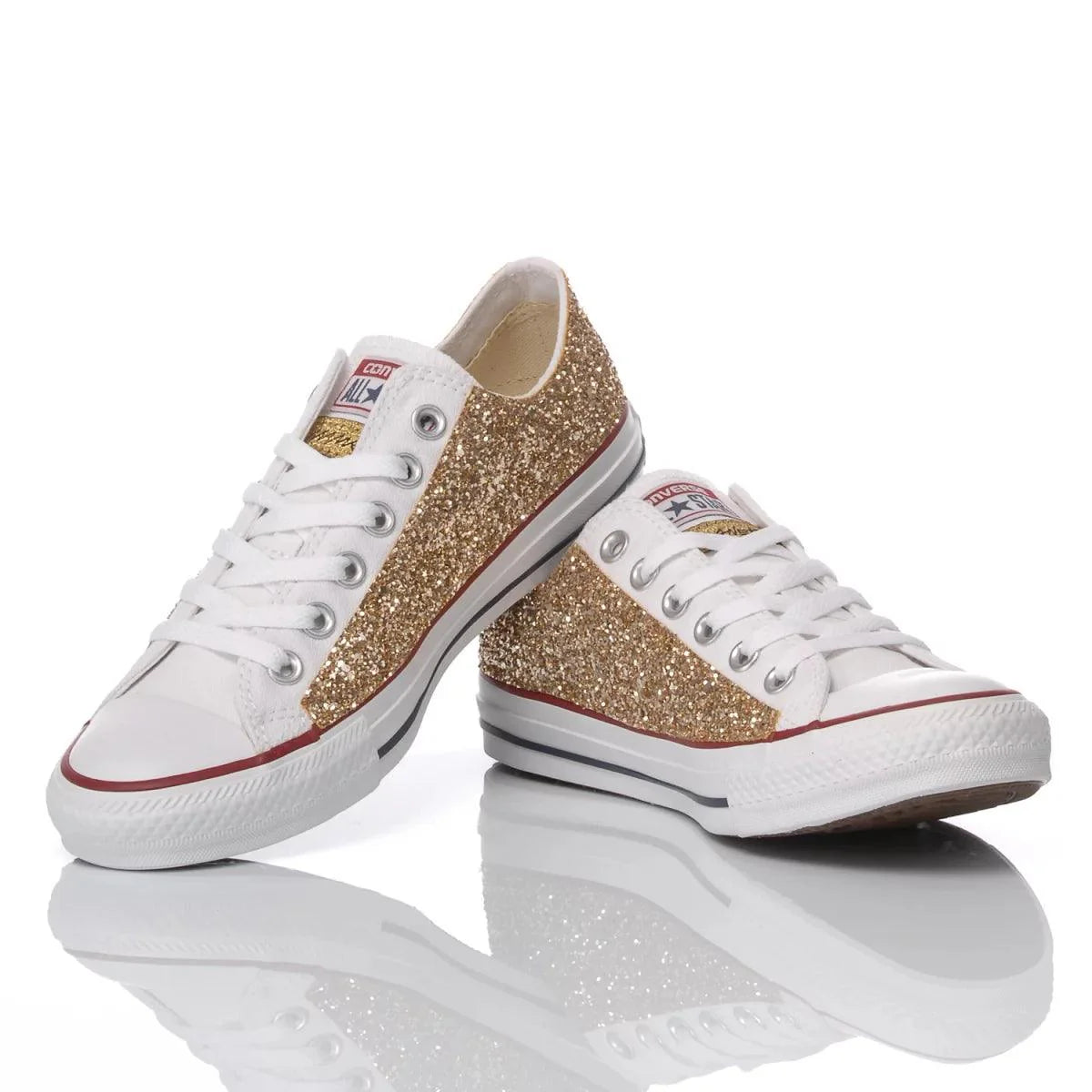 Converse Ox White Gold - Barrile donna