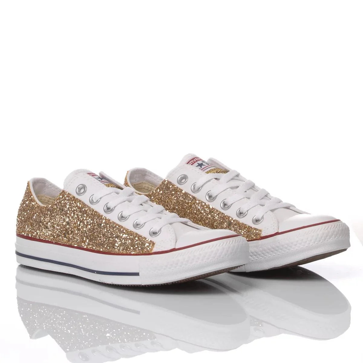 Converse Ox White Gold - Barrile donna