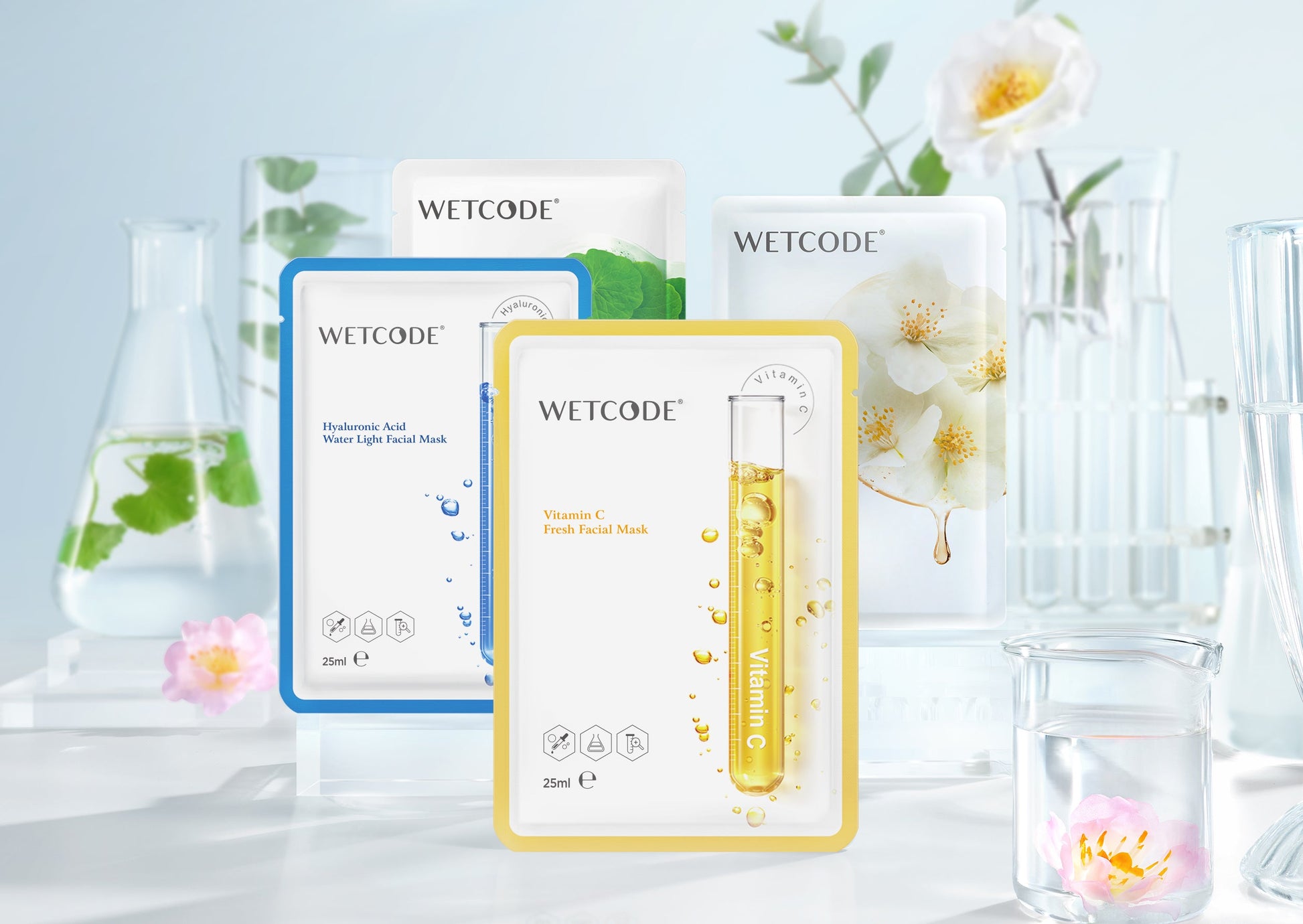 WETCODE - Hyaluronic Acid Facial Mask *5pz - Barrile donna