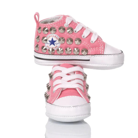 Converse Culla Borchie Rosa - Barrile donna