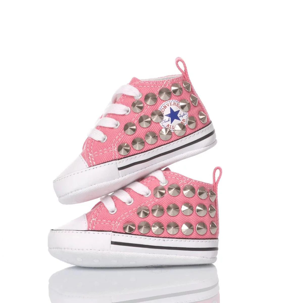 Converse Culla Borchie Rosa - Barrile donna