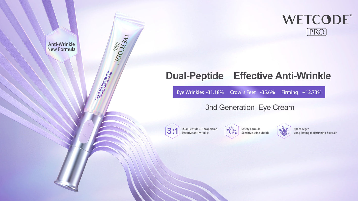 WETCODE - Dual-Peptide Firming Anti-wrinkle Eye Cream 20ml - Barrile donna