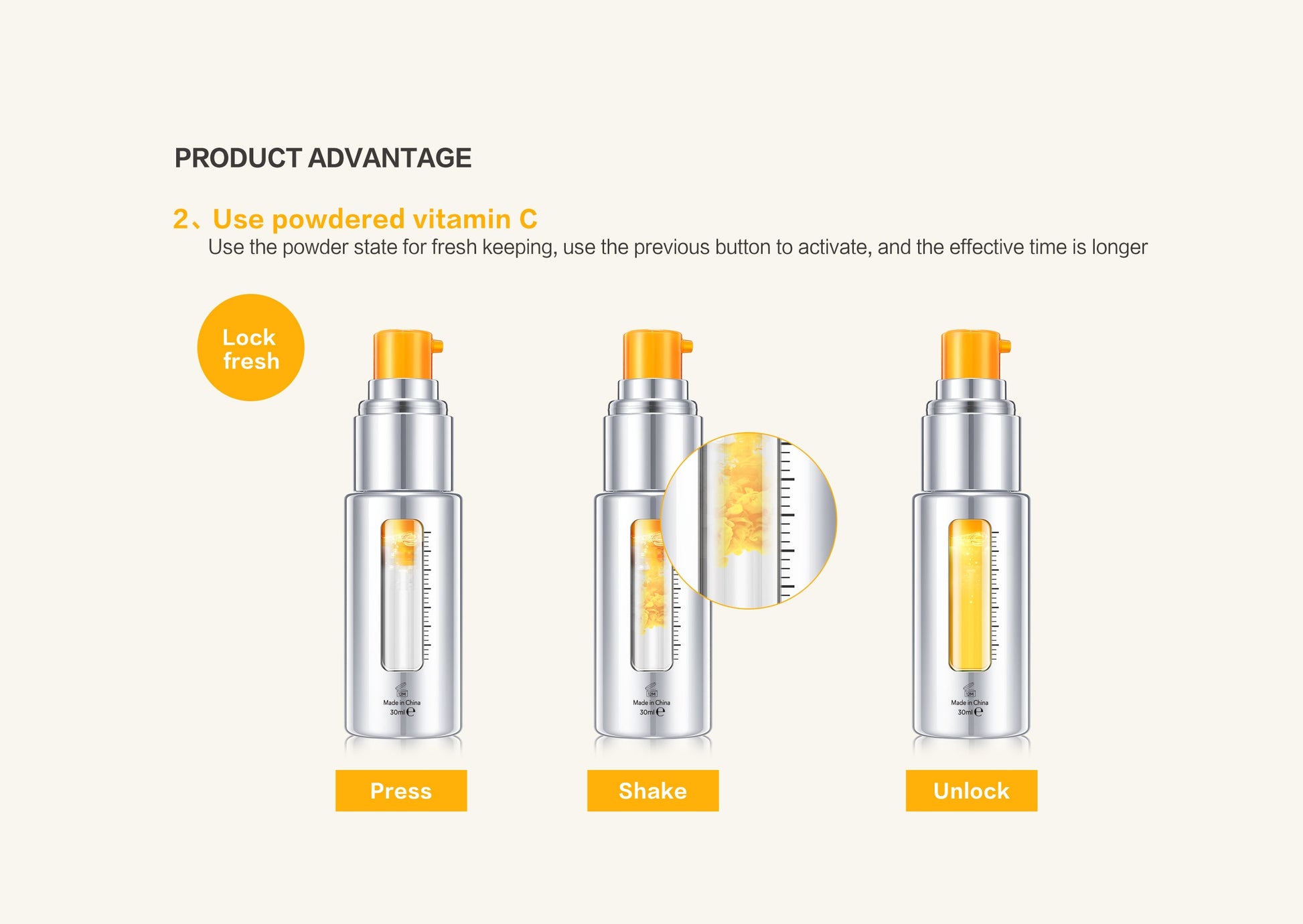 WETCODE - Pro Vitamin C Essence 30ml - Barrile donna