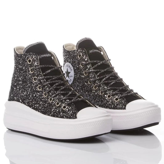 Converse Move Glitter Black - Barrile donna