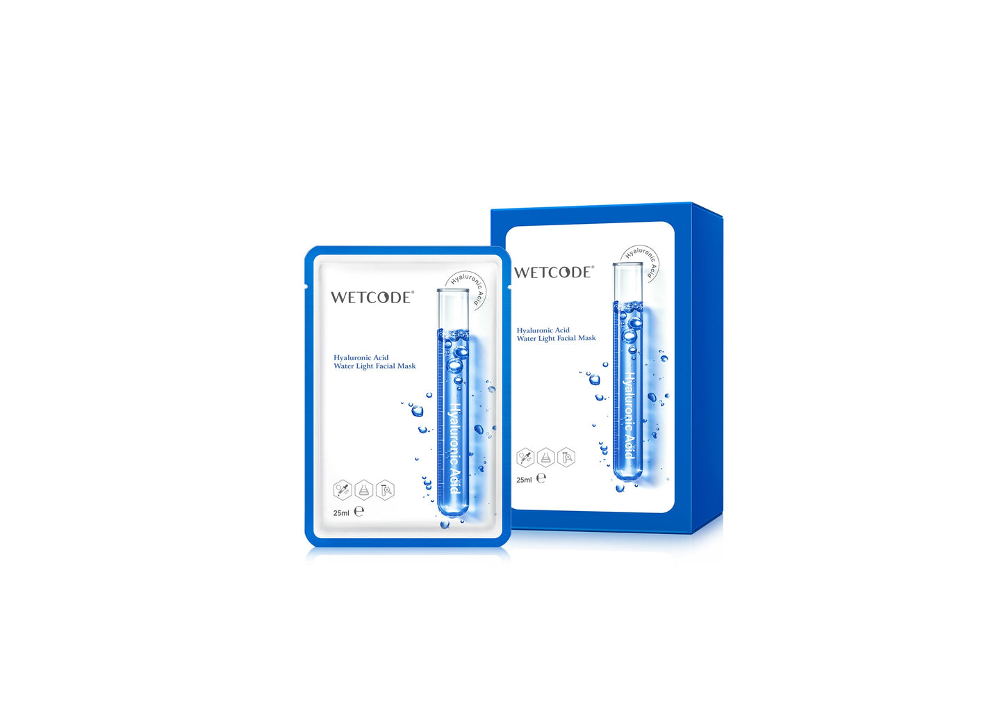 WETCODE - Hyaluronic Acid Facial Mask *5pz - Barrile donna