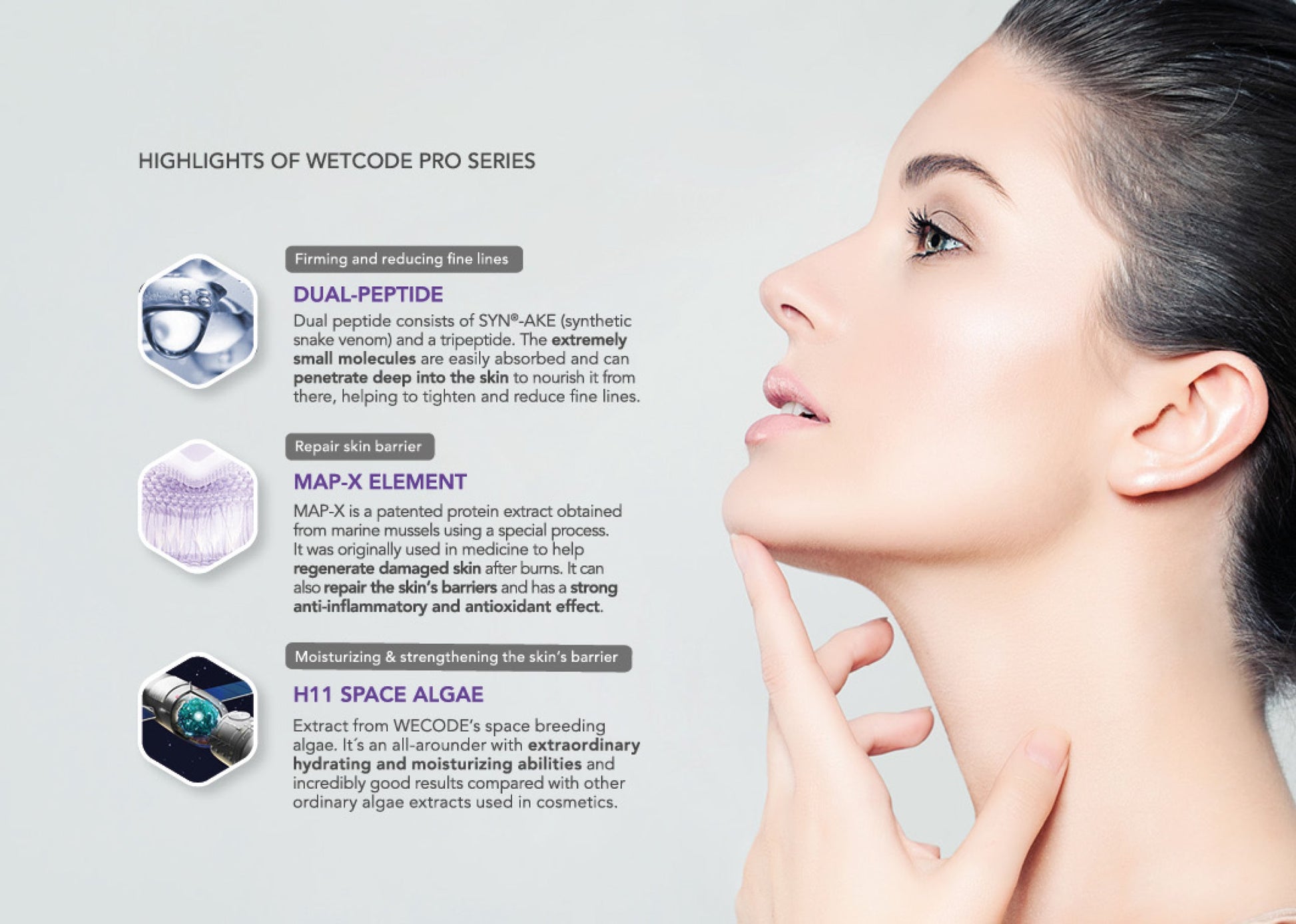 WETCODE - Pro Carnosine Essence 30ml - Barrile donna