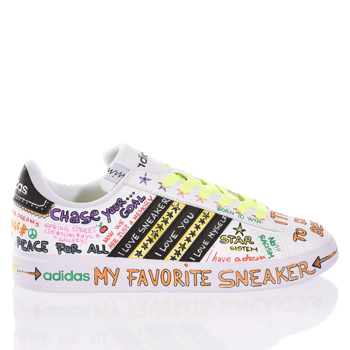 Adidas White Board - Barrile donna
