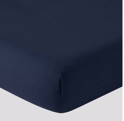 Lenzuolo sotto con angoli Aria in cotone percalle – Tinta unita - Barrile donna