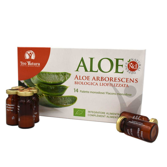 Aloe Arborescens Liofilizzata Bio | ALOE ND | Integratore Concentrato - 14 Fialette