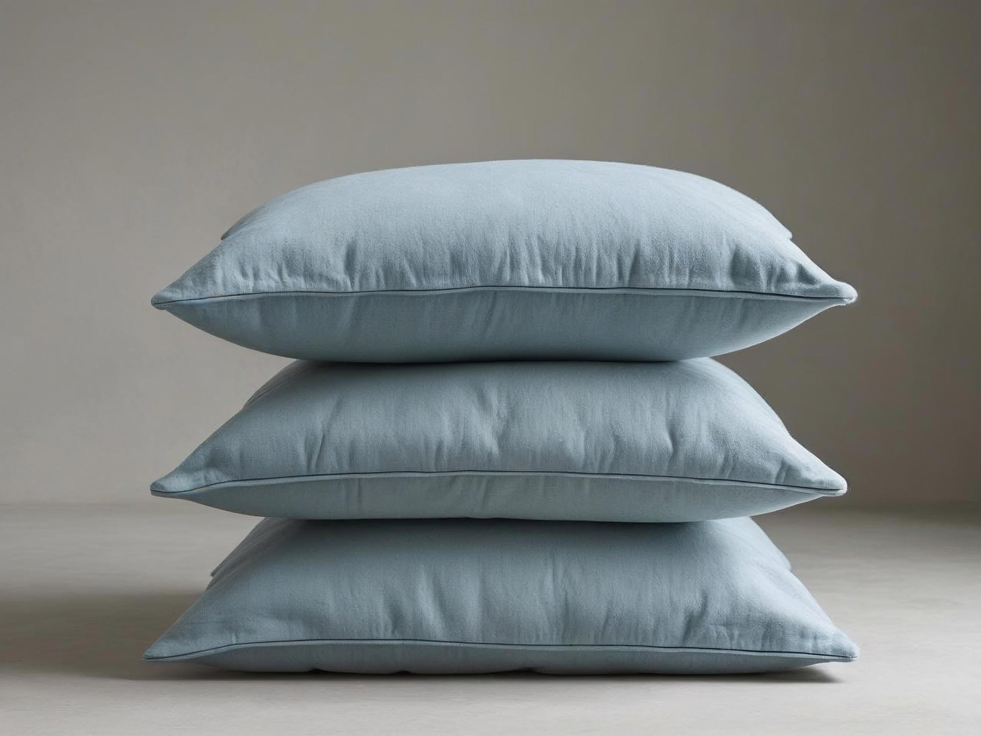 Cuscino Arredo in Cotone – Azzurro Laguna | Collezione Laguna - Barrile donna