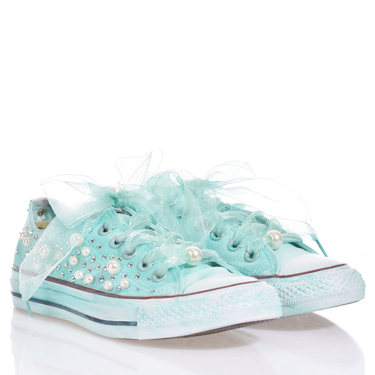 Converse Pearls Tiffany Ox - Barrile donna