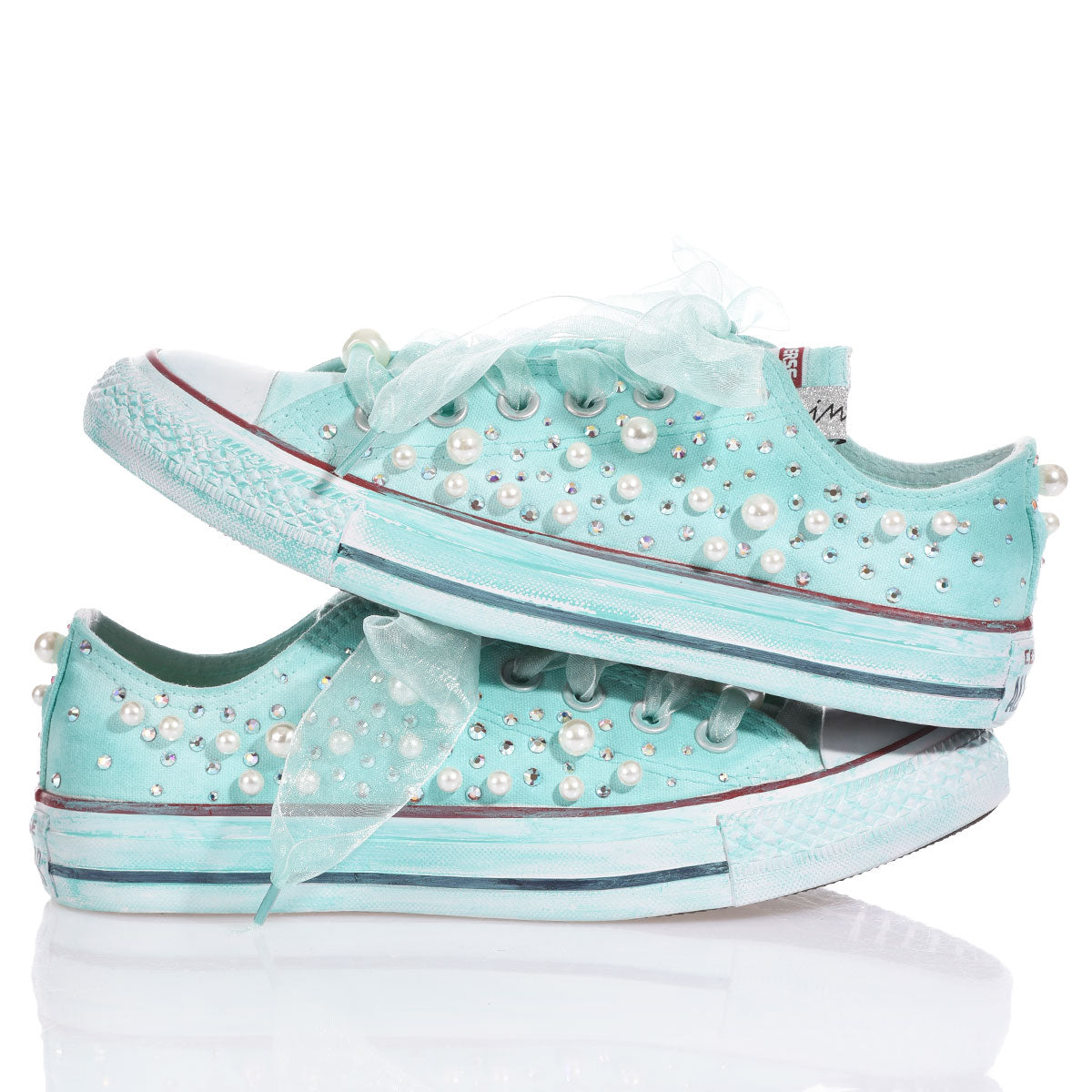 Converse Pearls Tiffany Ox - Barrile donna
