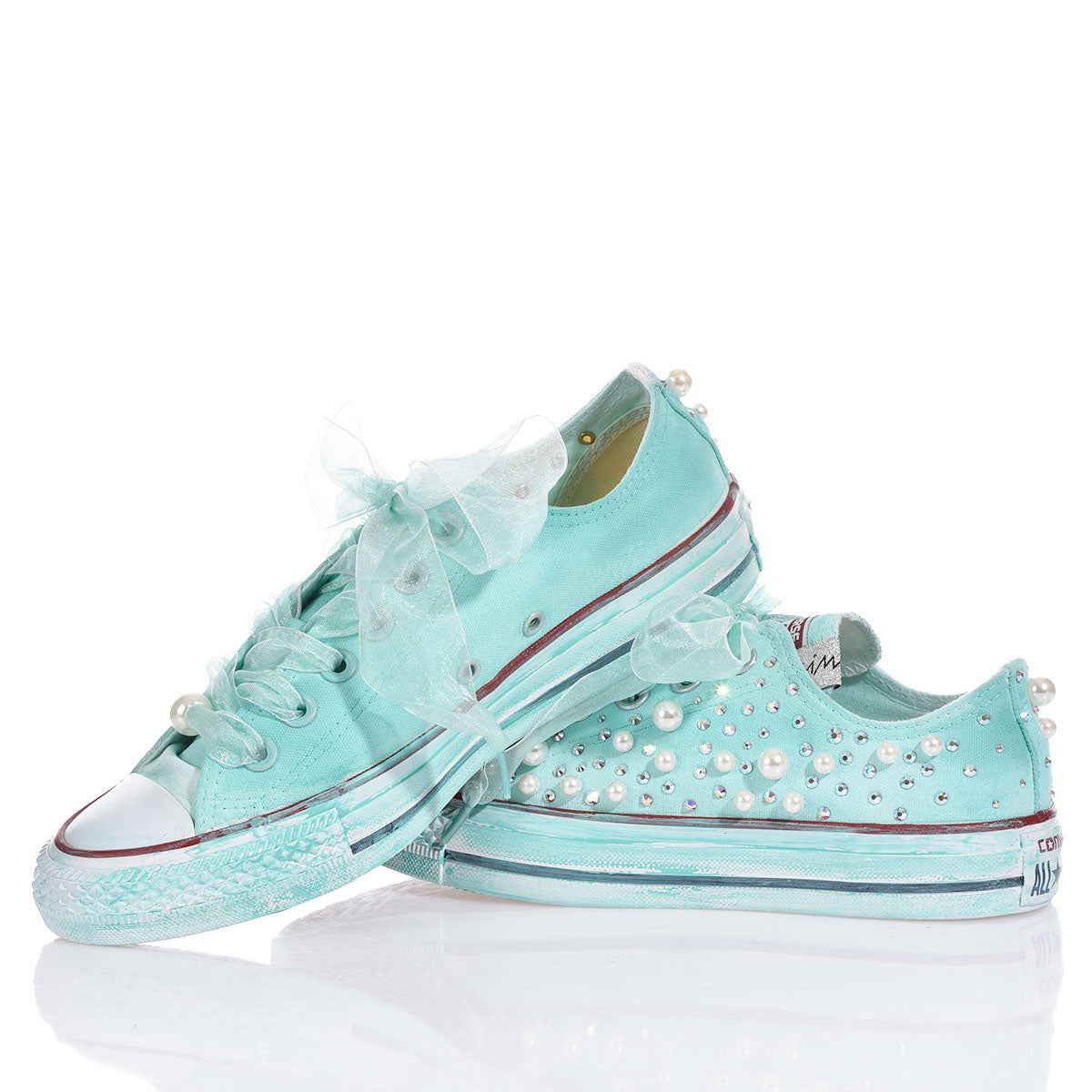 Converse Pearls Tiffany Ox - Barrile donna