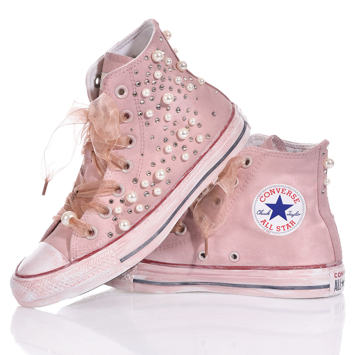 Converse Pearls Old Rose - Barrile donna