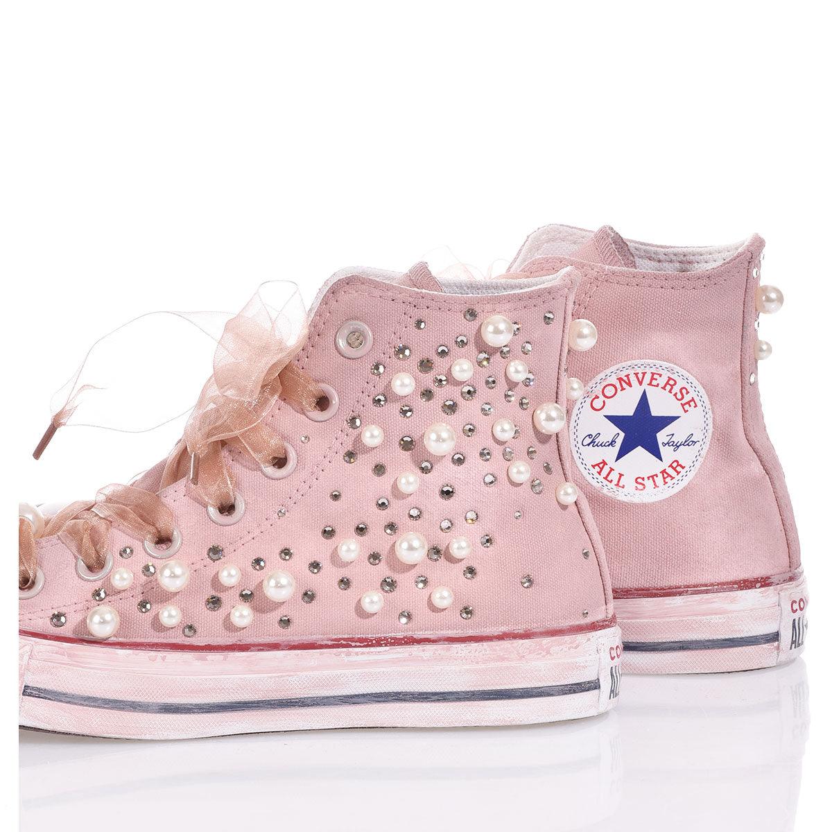 Converse Pearls Old Rose - Barrile donna