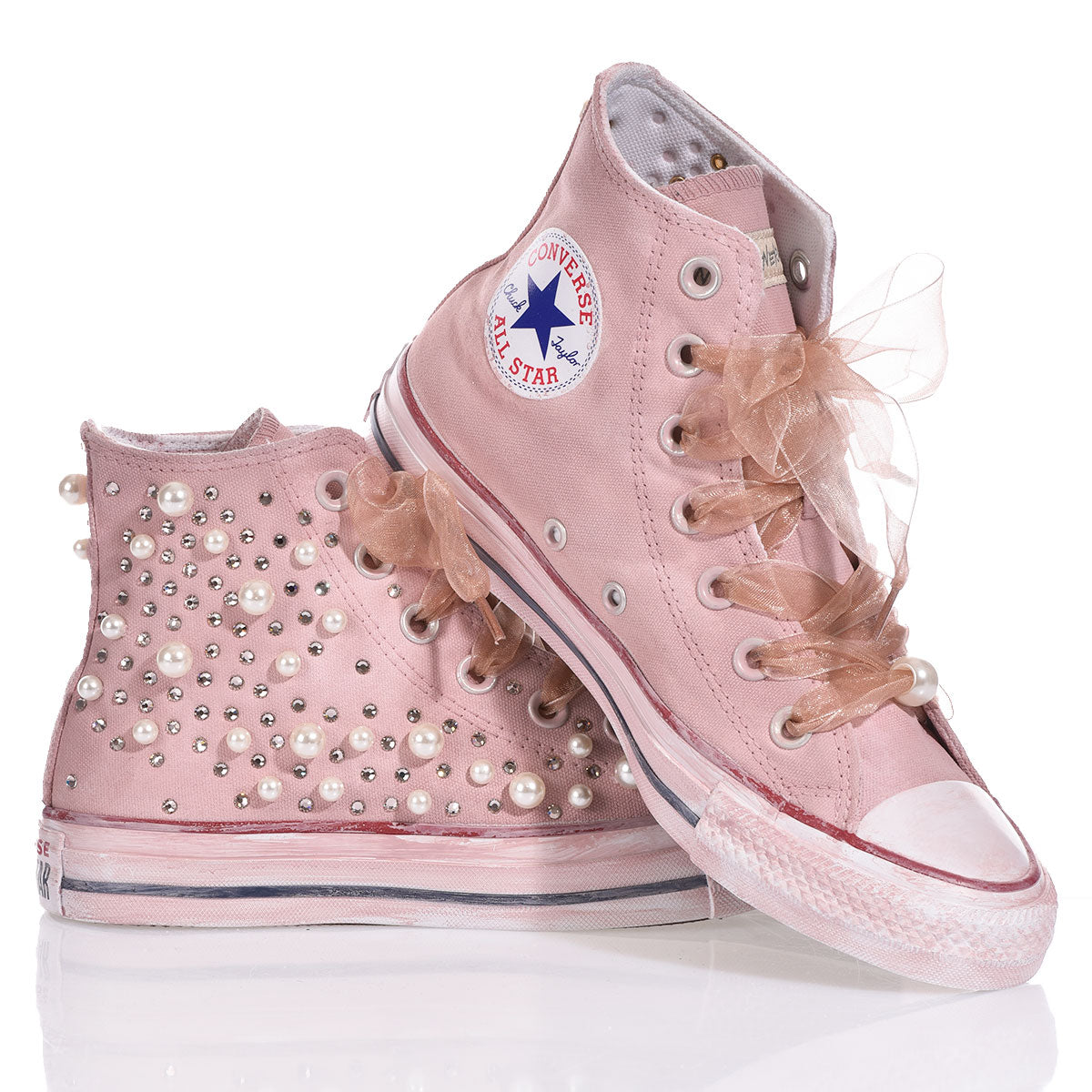 Converse Pearls Old Rose - Barrile donna