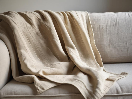 Foulard arredo Laguna beige sabbia - Barrile donna