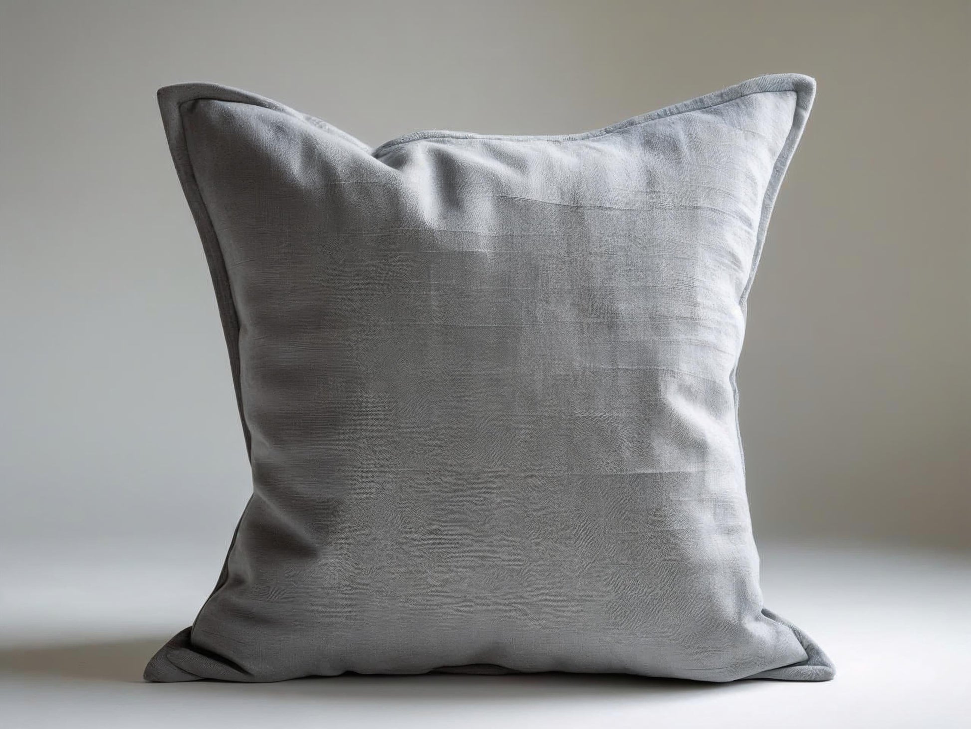 Cuscino Arredo in Cotone – Grigio Pietra | Collezione Laguna - Barrile donna