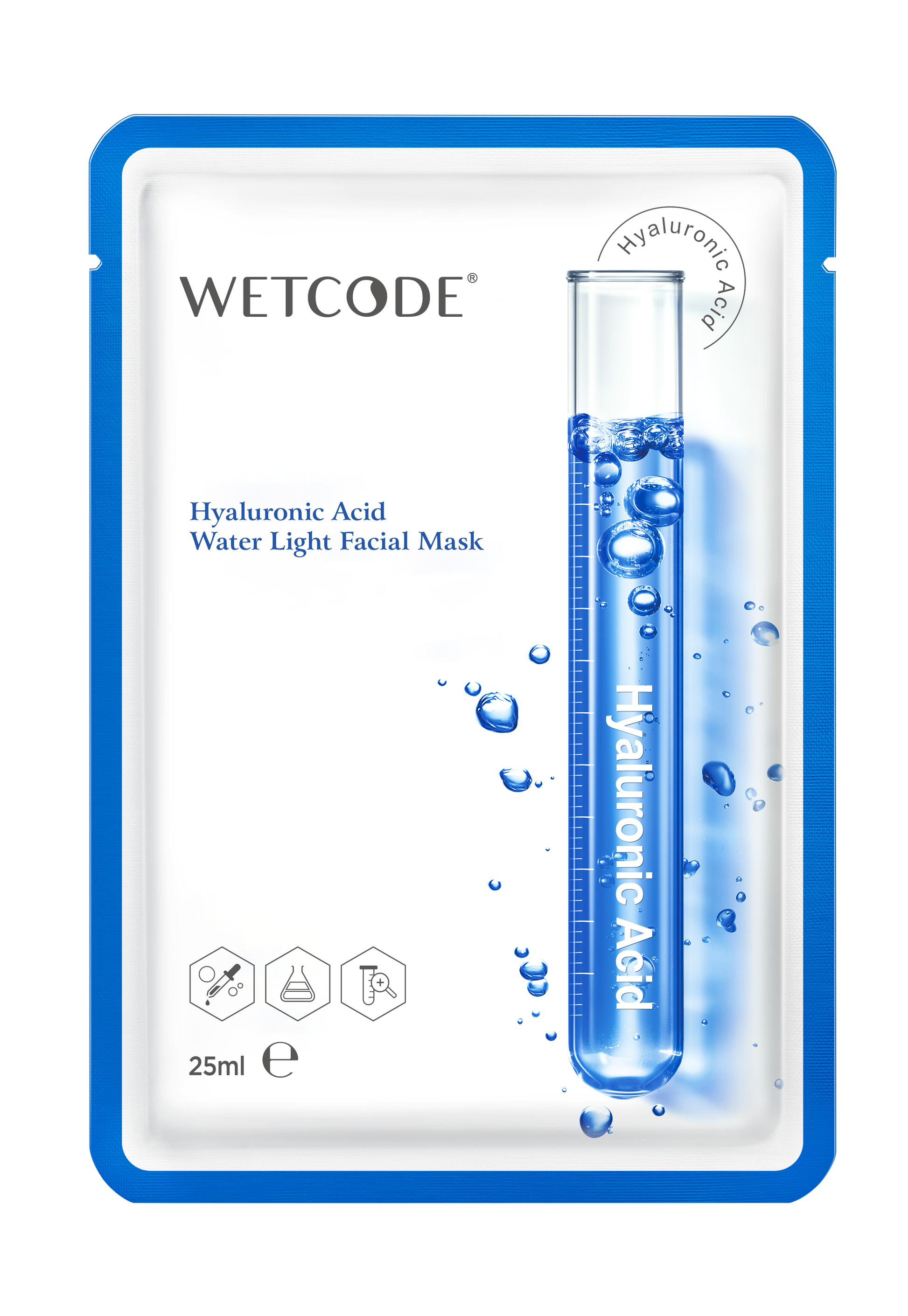 WETCODE - Hyaluronic Acid Facial Mask *5pz - Barrile donna