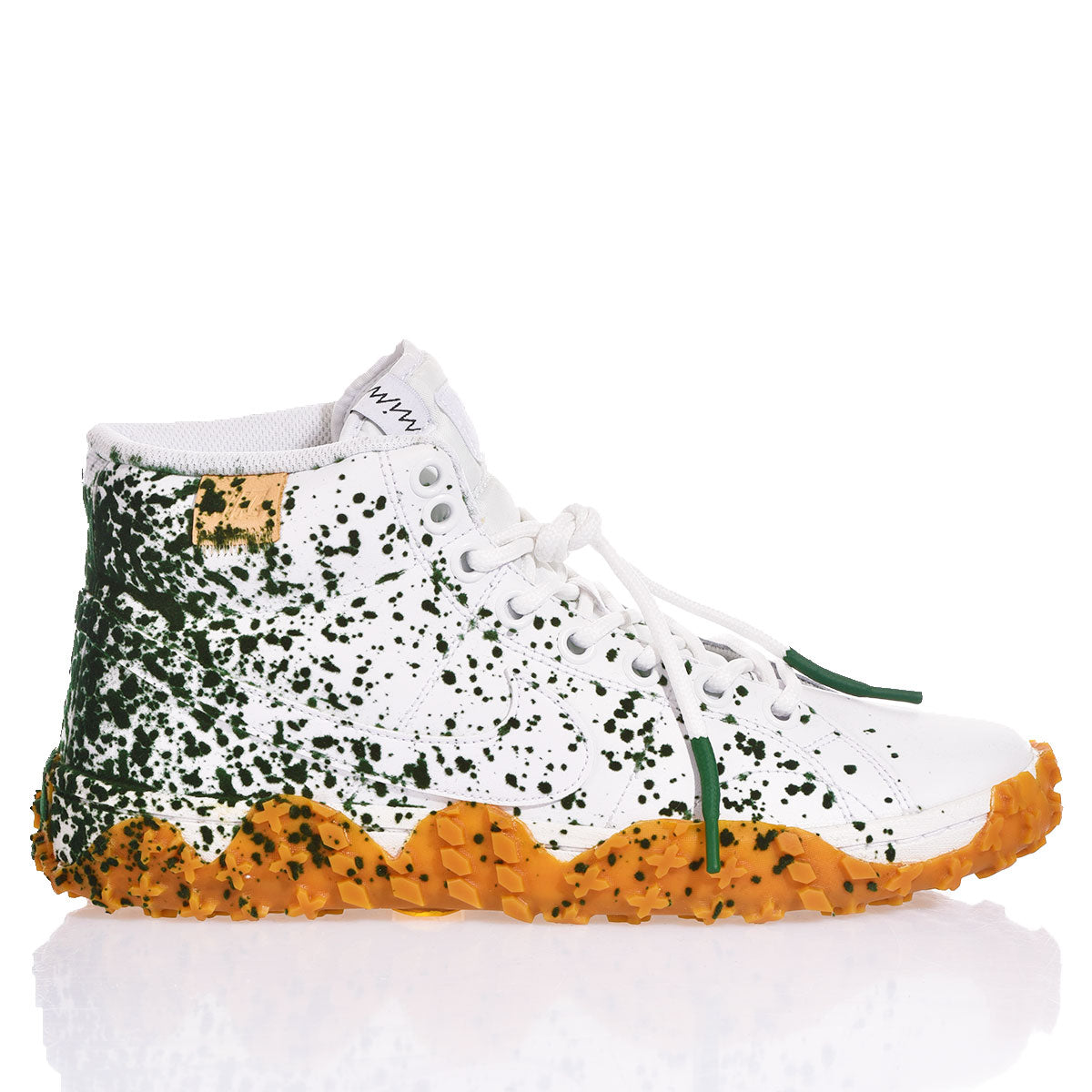 Nike Hi Vibram Green Flock - Barrile donna