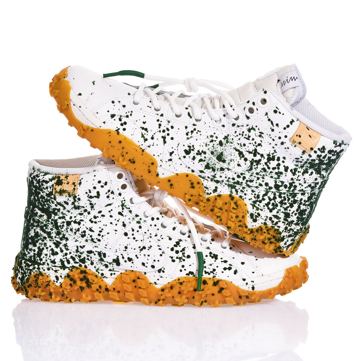 Nike Hi Vibram Green Flock - Barrile donna