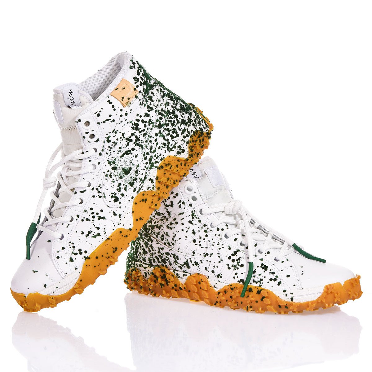 Nike Hi Vibram Green Flock - Barrile donna