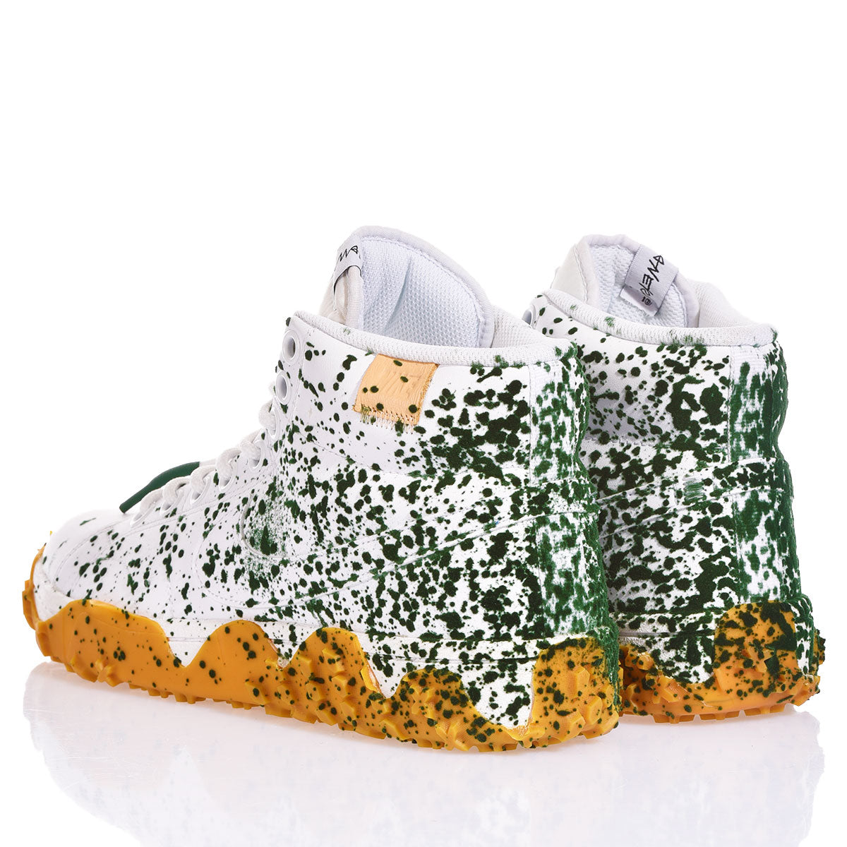 Nike Hi Vibram Green Flock - Barrile donna