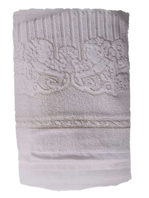 Set Spugna Angioletti 1+1 in Cotone Egiziano Jacquard - Barrile donna