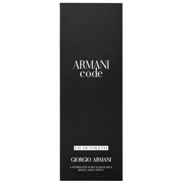 ARMANI CODE UOMO EAU DETOILETTE RICARICABILE 200 ML - Barrile donna