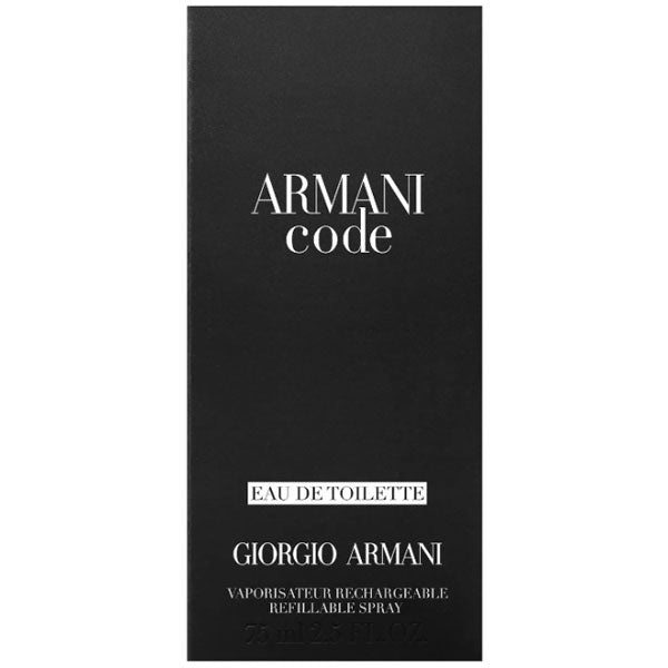 ARMANI CODE UOMO EAU DETOILETTE 75 ML RICARICABILE - Barrile donna