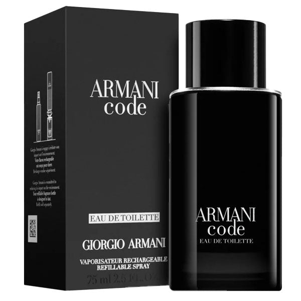 ARMANI CODE UOMO EAU DETOILETTE 75 ML RICARICABILE - Barrile donna