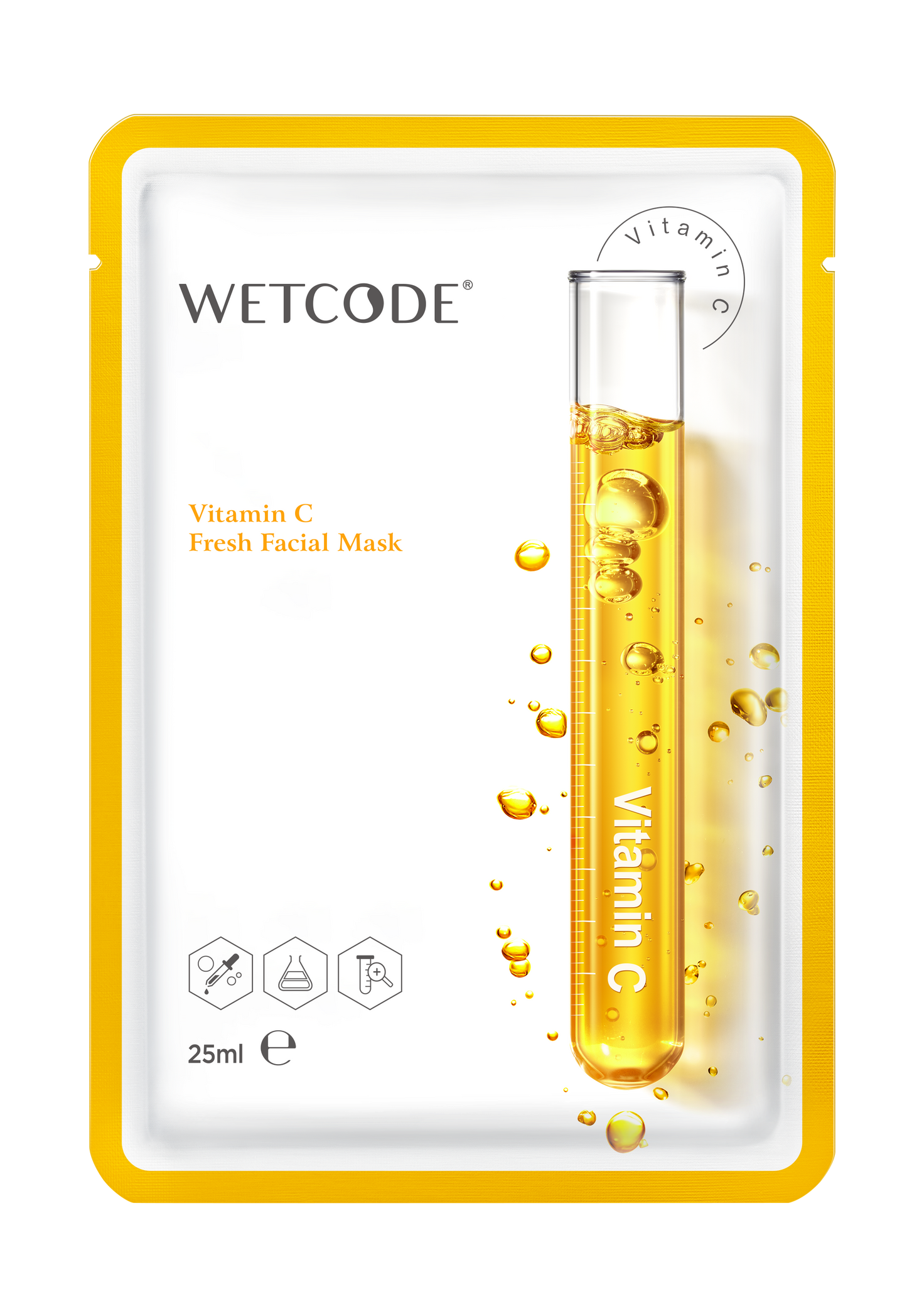 WETCODE - Vitamin C Fresh Facial Mask *5pz - Barrile donna