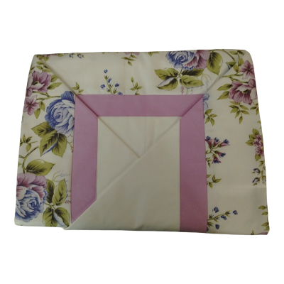 Completo Letto Matrimoniale ARIS con Balza - 100% Cotone Made in Italy - Barrile donna