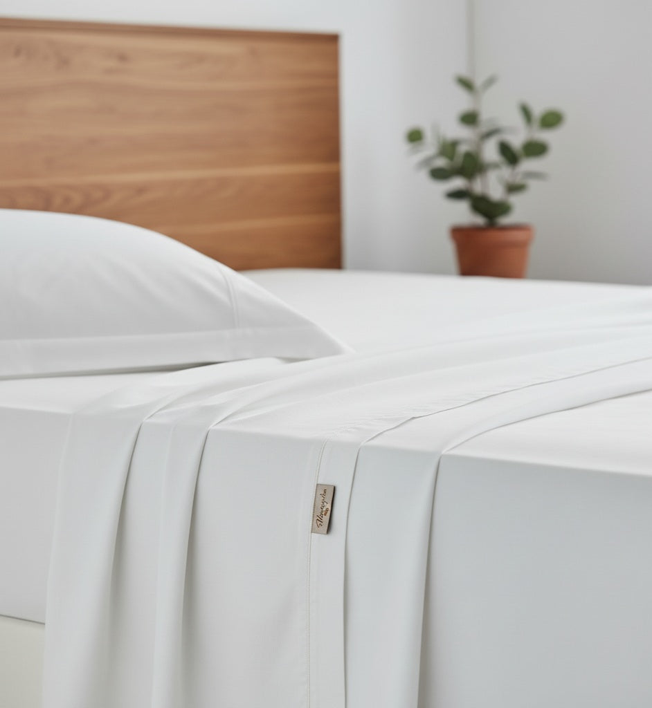 Completo Letto Tinta Unita Cotone 80 Fili linea ARIA - Barrile donna