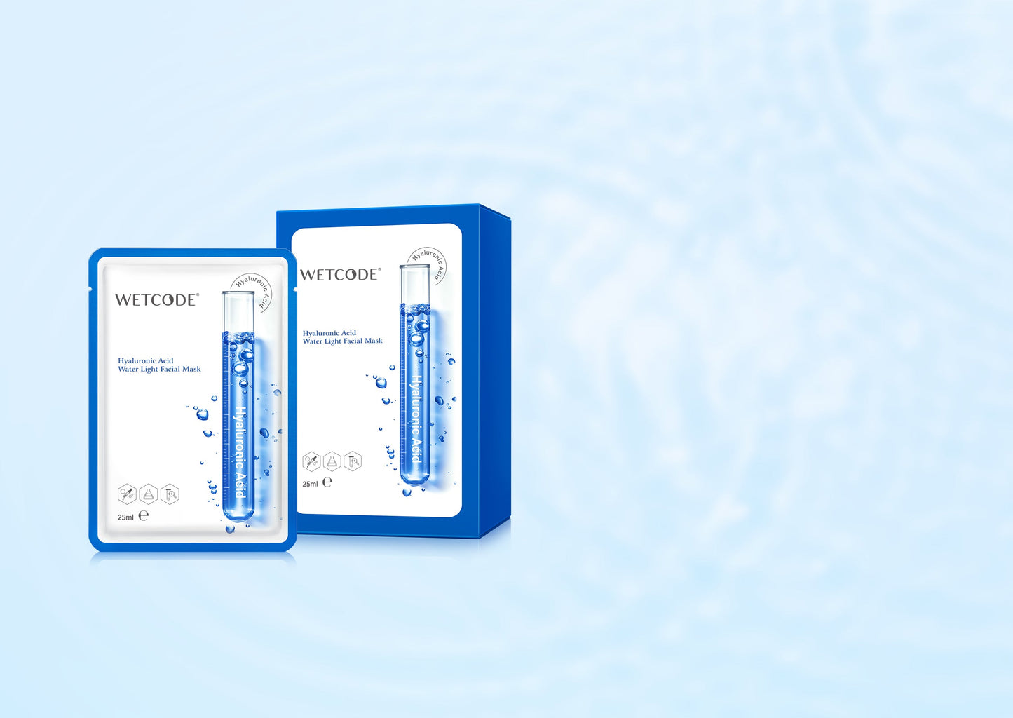 WETCODE - Hyaluronic Acid Facial Mask *5pz - Barrile donna