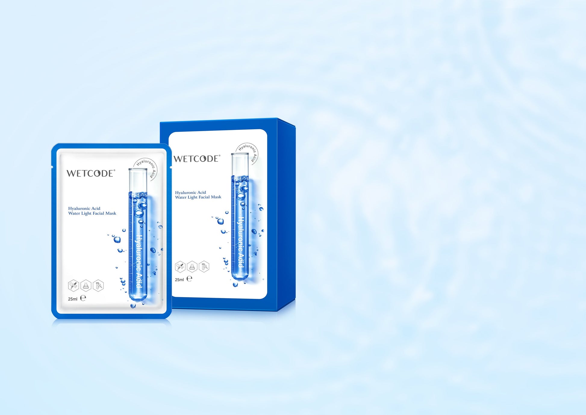 WETCODE - Hyaluronic Acid Facial Mask *5pz - Barrile donna