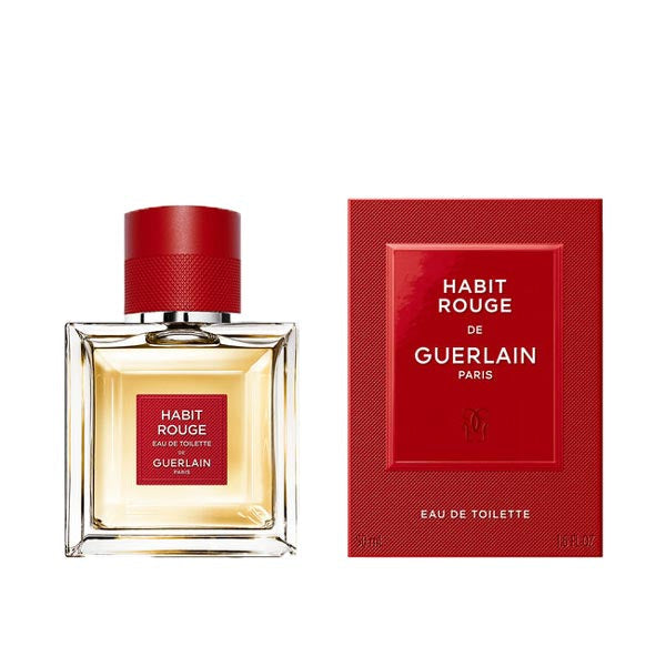 GUERLAIN HABIT ROUGE EAU DE TOILETTE 50 ML - Barrile donna