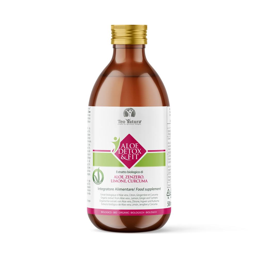 Integratore Biologico Aloe Vera, Zenzero, Limone e Curcuma - Barrile donna