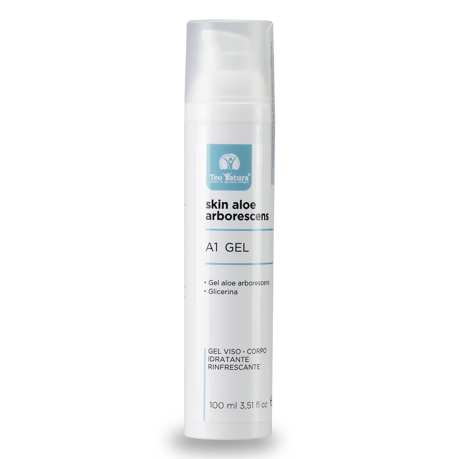Gel Aloe Arborescens Bio Viso e Corpo 100ml | A1 Gel - Barrile donna