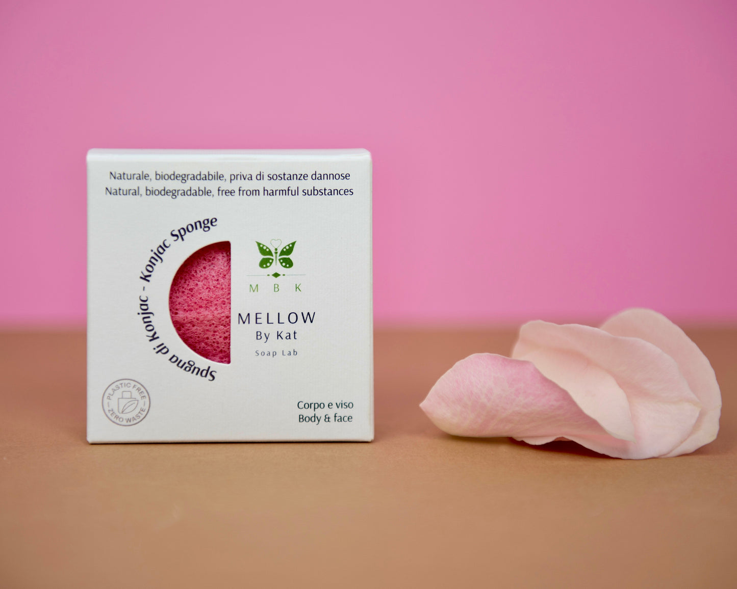 Spugna di Konjac Viso e Corpo