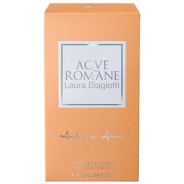 LAURA BIAGIOTTI AQVE ROMANE AMBROSIA AUREA EAU TOILETTE 100 ML - Barrile donna