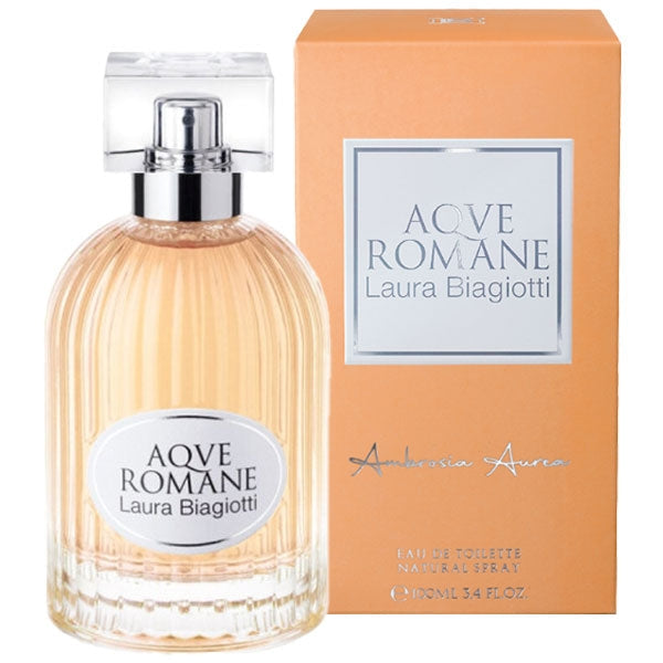 LAURA BIAGIOTTI AQVE ROMANE AMBROSIA AUREA EAU TOILETTE 100 ML - Barrile donna