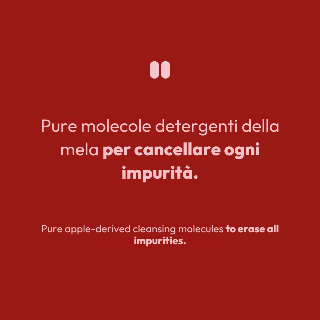 Mousse detergente micellare