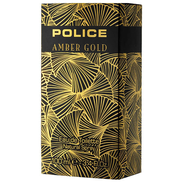 POLICE AMBER GOLD FOR WOMAN EAU DE TOILETTE 100 ML - Barrile donna
