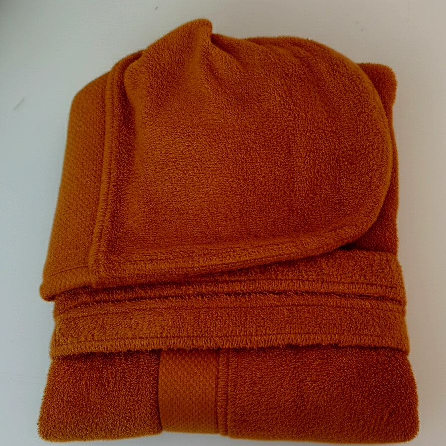 Accappatoio Spugna Cotone 500g Cappuccio Made in Italy Koet Uomo Donna Hotel Spa - Barrile donna