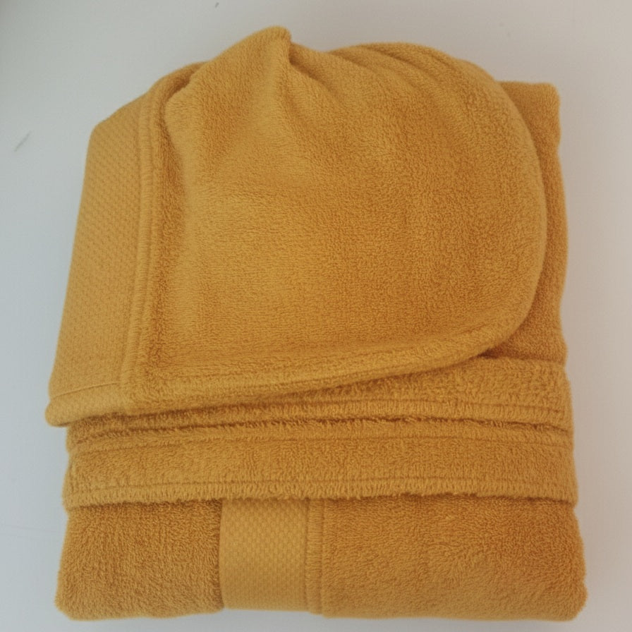 Accappatoio Spugna Cotone 500g Cappuccio Made in Italy Koet Uomo Donna Hotel Spa - Barrile donna