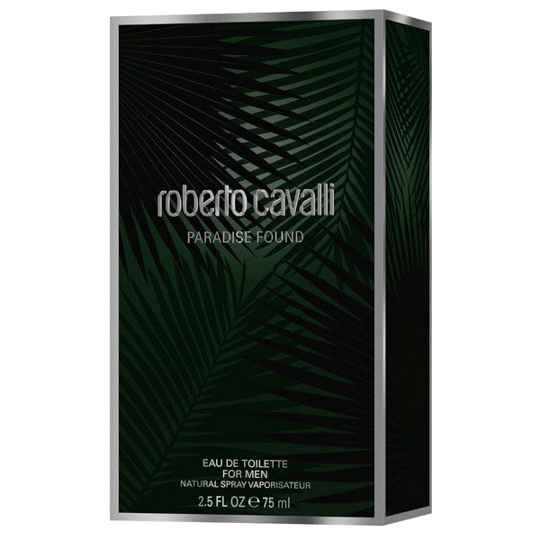 ROBERTO CAVALLI PARADISE FOUND FOR MEN EAU DE TOILETTE 75 ML