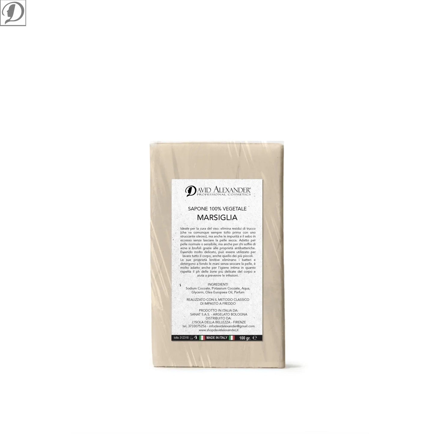 Sapone Vegetale Marsiglia – Delicato per Viso, Corpo e Mani