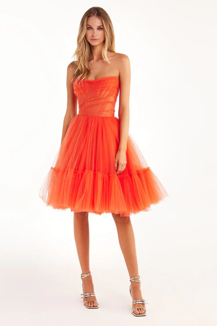 3000-7 - Milla - Abito corto - Barrile donna